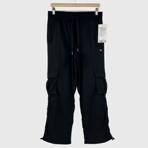 NWT Lululemon 2024 Dance Studio Relaxed-Fit Mid-Rise Cargo Pant - Black